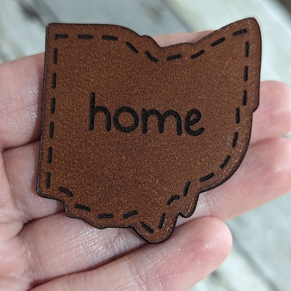 2 for $5 Item: Ohio Leather Patch New! - Picture 2 of 5